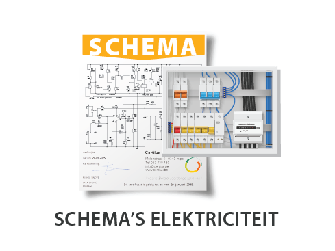 eendraadsschema en situatieschema AREI